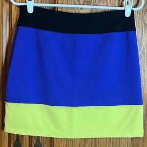 Mac + Jac Threes Tier Mini Skirt Size Medium